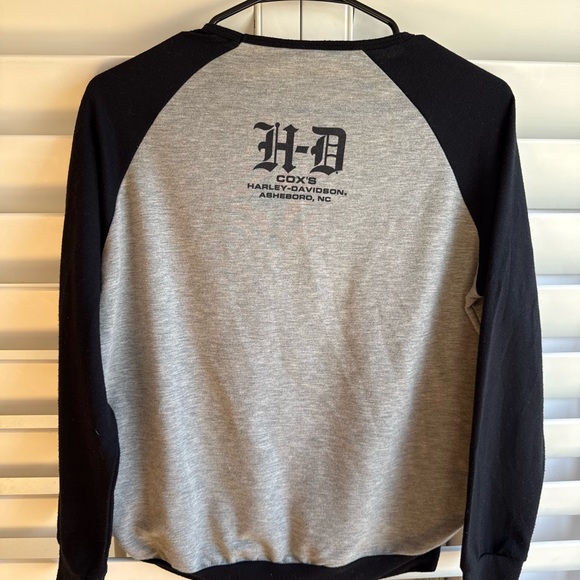 Harley-Davidson Skull crewneck sz S - Picture 5 of 5